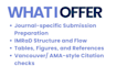 edit and improve your medical manuscript