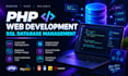 do PHP web development and custom sql website coding