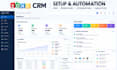 setup zoho crm, automation and zoho one