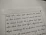write anything in beautiful handwriting