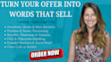 write compelling landing page or sales page copy