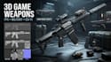 create 3d fps guns firearms sci fi futuristic weapons 3d military weapon assets