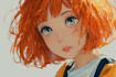draw a cute anime character illustration