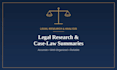 provide legal research, case briefing, and citations