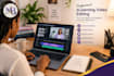 edit professional elearning videos, software tutorials, and screen recordings