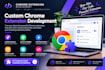 develop chrome extension manifest v3 with ai integration web automation