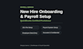 process payroll and manage employee records