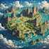 draw a custom map for fantasy, scifi, book or boardgame