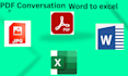 do pdf conversation  to