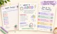 design a printable adhd planner or neurodivergent friendly workbook