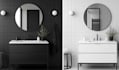 design bathroom layouts custom vanity designs cabinetry elevation and 3d renders
