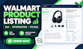 optimize walmart product listings, SEO, variations and wfs
