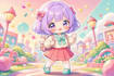 make cute custom anime chibi illustrations