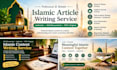 write authentic islamic articles based on quran and hadith
