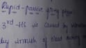 handwrite the notes and letters