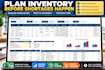 build an excel inventory management and replenishment system