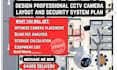 design US professional cctv camera layout and security system plans