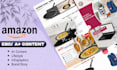 design amazon infographics menus catalogs and listing images