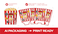 convert ai packaging, ai generated packaging design into vector print ready file