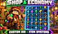 code custom minecraft plugins for spigot, paper or bukkit servers