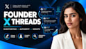 ghostwrite viral founder twitter threads that build authority