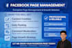 be your professional facebook page manager and moderator