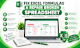 fix excel formulas and repair broken spreadsheets professionally