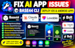 fix ai app base44 cli issues deploy ios android apps claude ai lovable bolt dev
