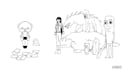 do 2d animation in a simple and cute style
