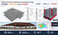 design and analyze steel structure using etabs, sap2000 and staad