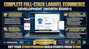 build full stack laravel website