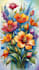 draw botanical illustrations of flowers