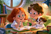 draw a children book illustration