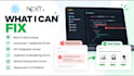 fix react nextjs javascript and typescript bugs and errors