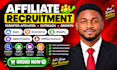 recruit targeted affiliates for saas, ecommerce and affiliate programs