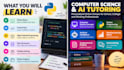 teach python programming and computer science online
