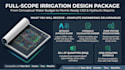 design your landscape irrigation system with sprinkler layout and boq