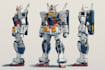 make gundam character illustration
