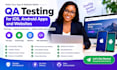 test ios android apps, review websites and promote mobile apps
