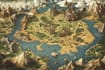 illustration fantasy map illustration