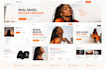 design dj website develop artist electronic press kit, epk sheet,media kit