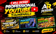 design viral youtube thumbnail