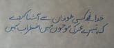 write tidy handwritten assignments in english or urdu