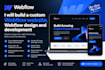 be webflow developer for webflow website webflow design webflow expert