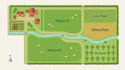 design custom 2d, 3d isometric farm map, vineyard map, orchard map, ranch map