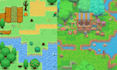 do pixel art tileset topdown 2d pixel tileset pixel game asset rpg maker tilemap