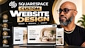 create modern squarespace website redesign, design squarespace website