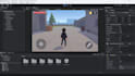 develop a 3d game in unity with custom gameplay mechanics