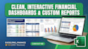 do excel bookkeeping,financial statements and data cleanup