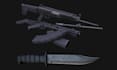 do 3d weapon model, sci fi gun, fps weapon, modular weapon, fivem gun, 3d knife